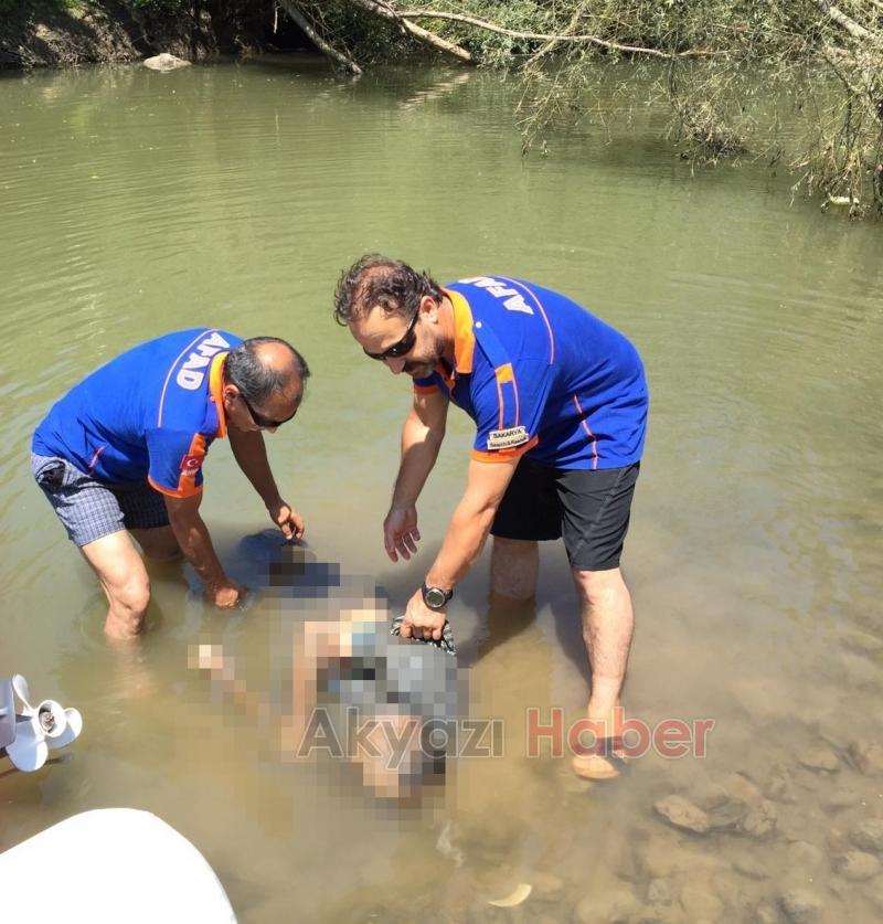 Melen Çayına düşen engelli kişi boğuldu