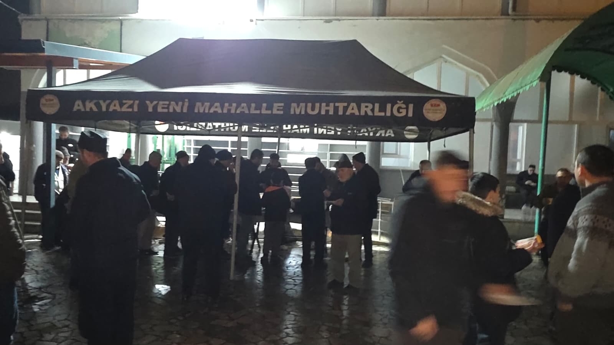 Merkez Ulu Camii'nde Miraç Kandili programı