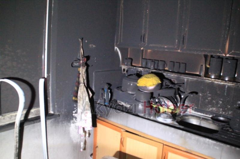 Merkez Yeniköy de Yangın