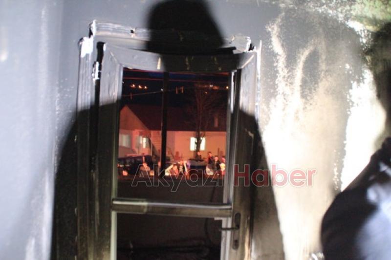 Merkez Yeniköy de Yangın