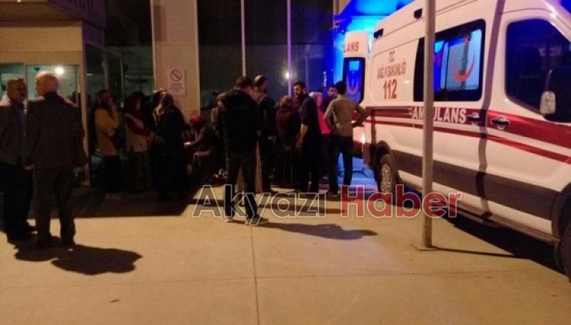 Merkez Yeniköy de Yangın