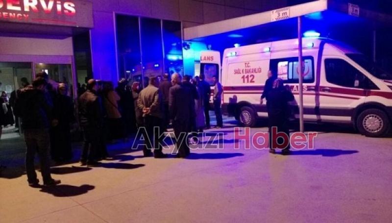 Merkez Yeniköy de Yangın