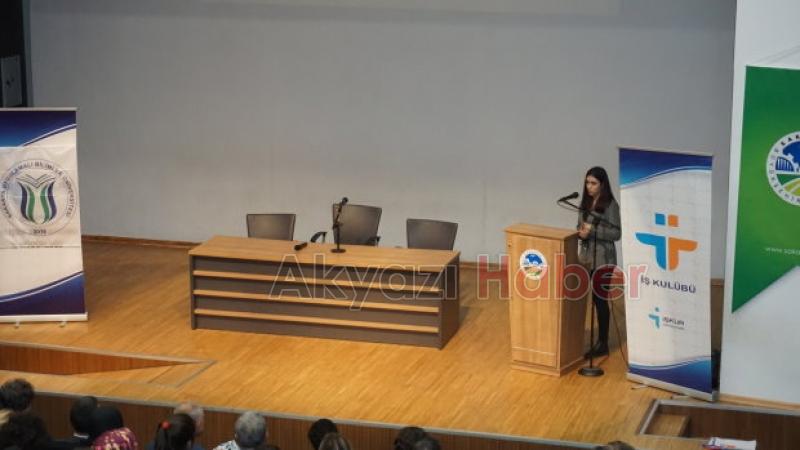 Meslek lisesi öğrencilerine Kariyer planlama semineri verildi