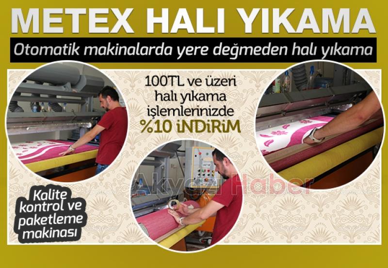 Metex Halı Koltuk Yıkama Fabrikasında Kampanya
