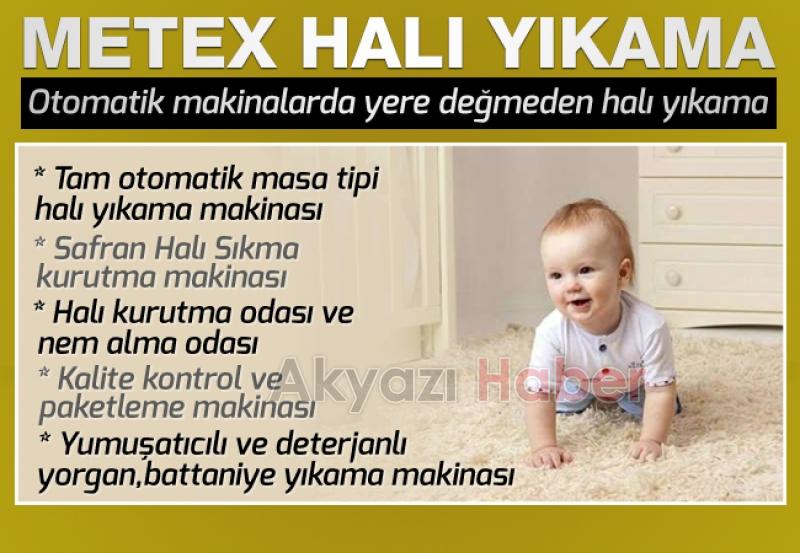 Metex Halı Koltuk Yıkama Fabrikasında Kampanya