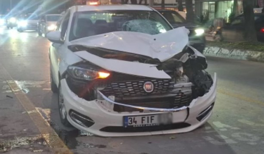 Metrelerce havaya uçup hayatını kaybetti; Feci kaza kamerada