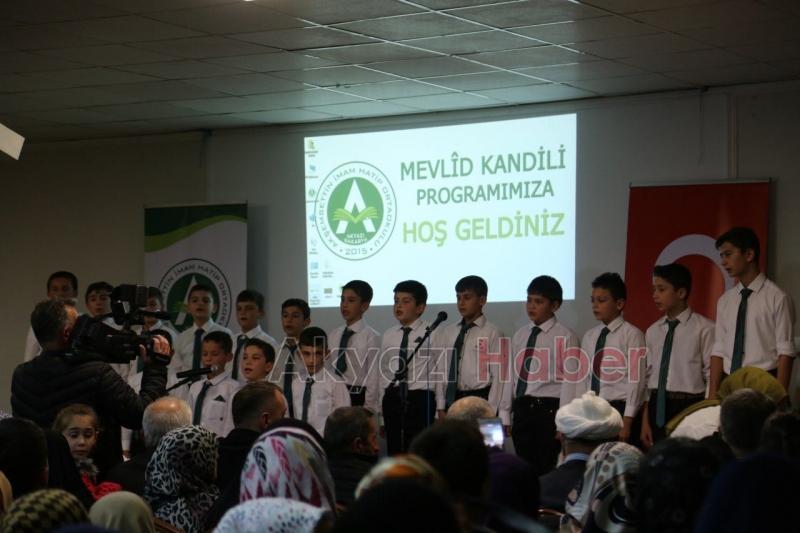 Mevlid-i Nebi Programına Yoğun İlgi