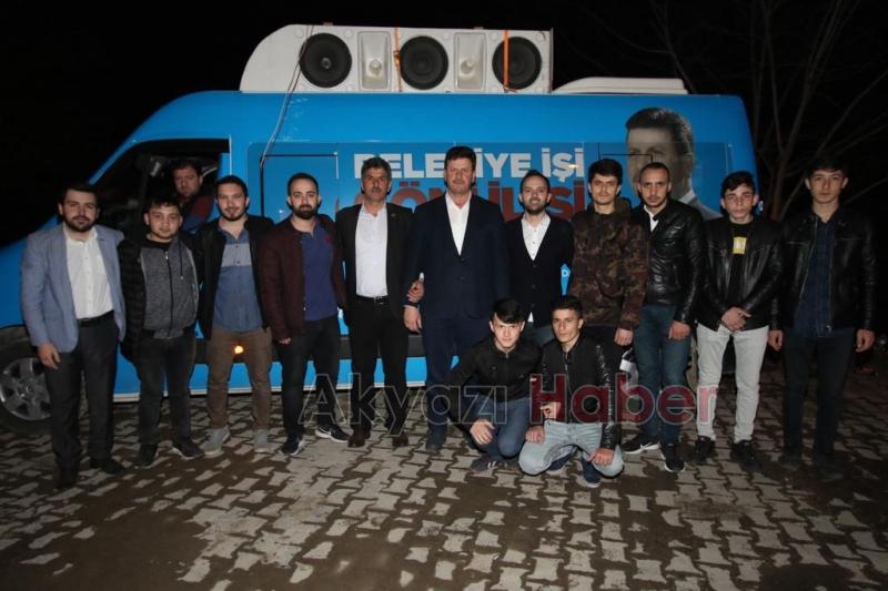 MHP AK PARTİ ÇALIŞMALARI SÜRDÜRÜYOR