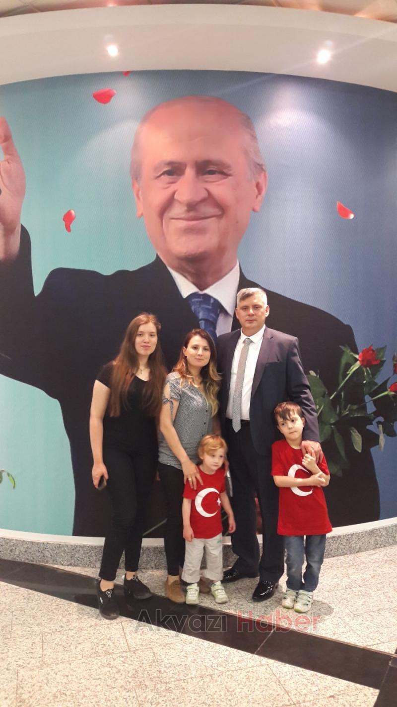 MHP Akyazı İlçe Teşkilatı Başkanı Ali Doğan Eroğlu Aday Adayı Oldu