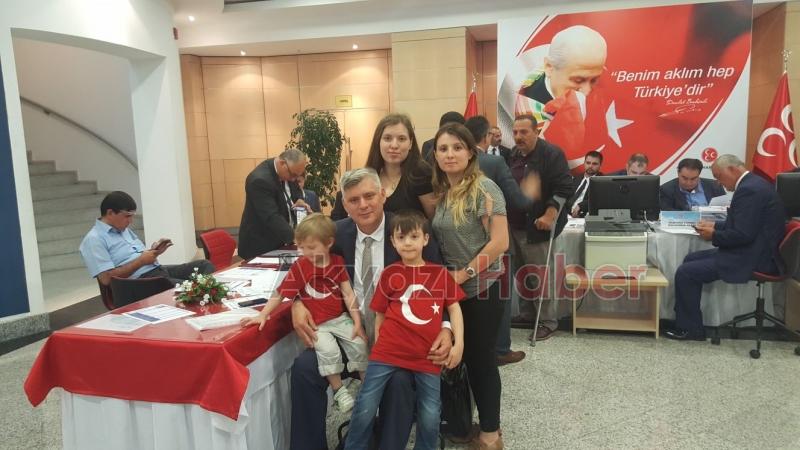 MHP Akyazı İlçe Teşkilatı Başkanı Ali Doğan Eroğlu Aday Adayı Oldu