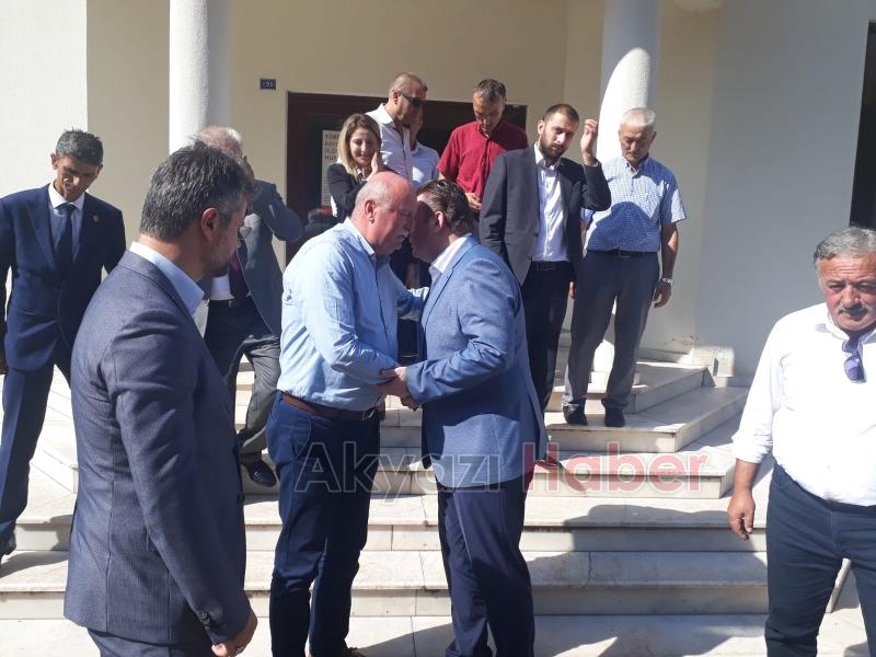 MHP GRUP BAŞKAN VEKİLİ MUHAMMED LEVENT BÜLBÜL  AKYAZI TİCARET BORSASINI ZİYARET ETTİ 