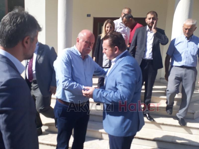 MHP GRUP BAŞKAN VEKİLİ MUHAMMED LEVENT BÜLBÜL  AKYAZI TİCARET BORSASINI ZİYARET ETTİ 