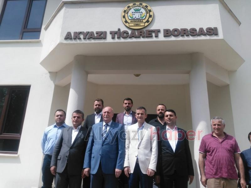 MHP VE İYİ PARTİ MİLLETVEKİLİ ADAYLARINDAN BORSAYA ZİYARET