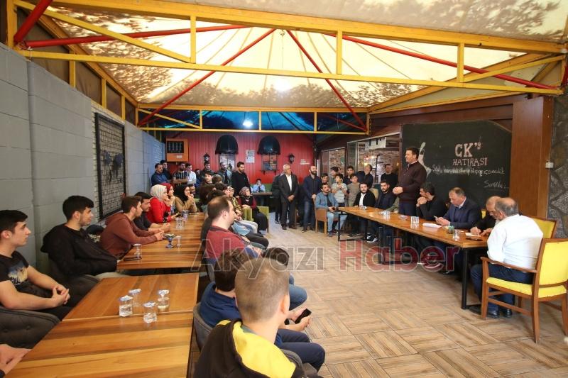 Milletvekili Kenan Sofuoğlu Akyazı'da ziyaretlerde bulundu