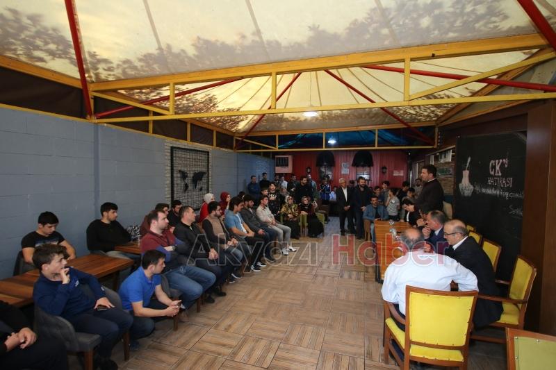 Milletvekili Kenan Sofuoğlu Akyazı'da ziyaretlerde bulundu