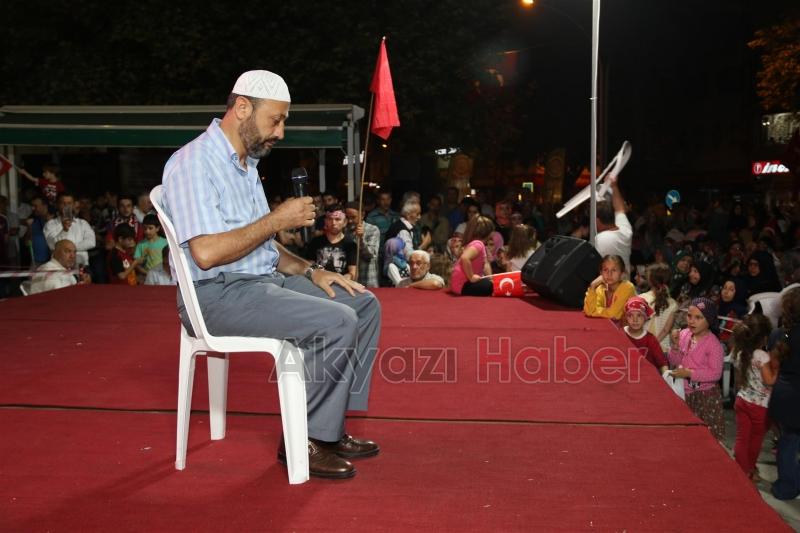 MİLLİ İRADE VE DEMOKRASİ NÖBETİNDE 13. GECE