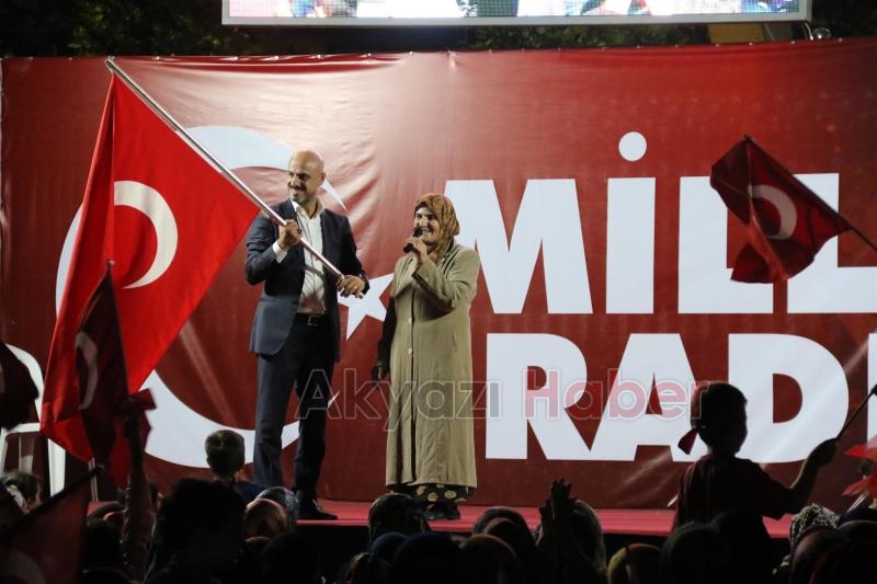 MİLLİ İRADEYE DESTEK NÖBETİ HERGÜN DAHA DA KALABALIK