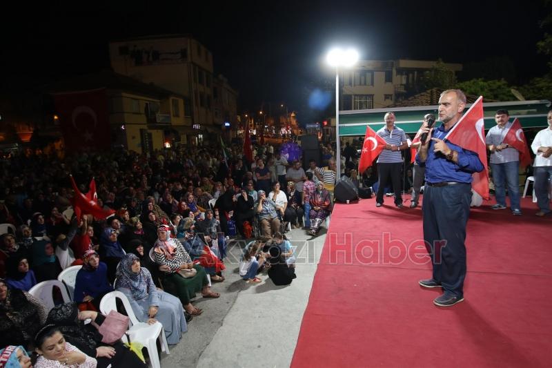 MİLLİ İRADEYE DESTEK NÖBETİ HERGÜN DAHA DA KALABALIK