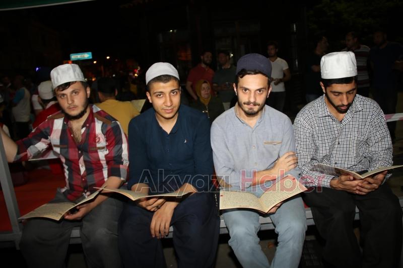 MİLLİ İRADEYE DESTEKTE 18. GECE NÖBETİ EKSİKSİZ TUTULDU