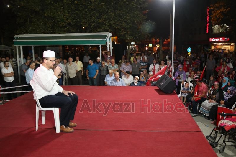 MİLLİ İRADEYE DESTEKTE 18. GECE NÖBETİ EKSİKSİZ TUTULDU