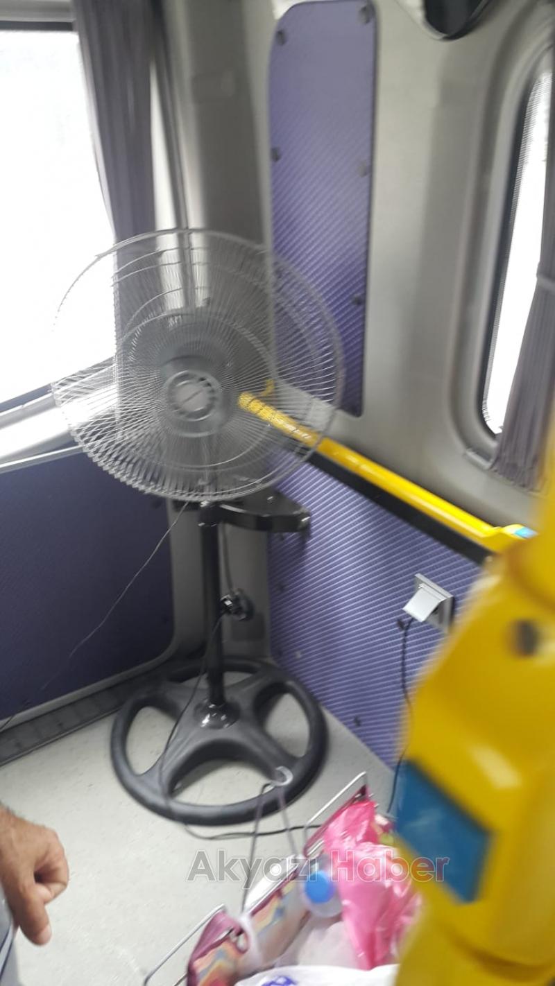  Minibüse Vantilatör Taktı