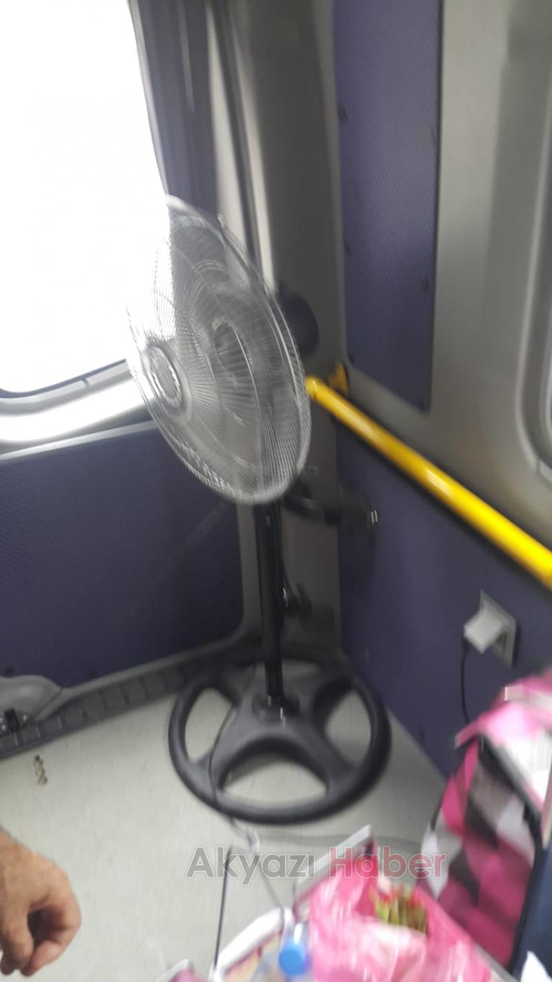  Minibüse Vantilatör Taktı