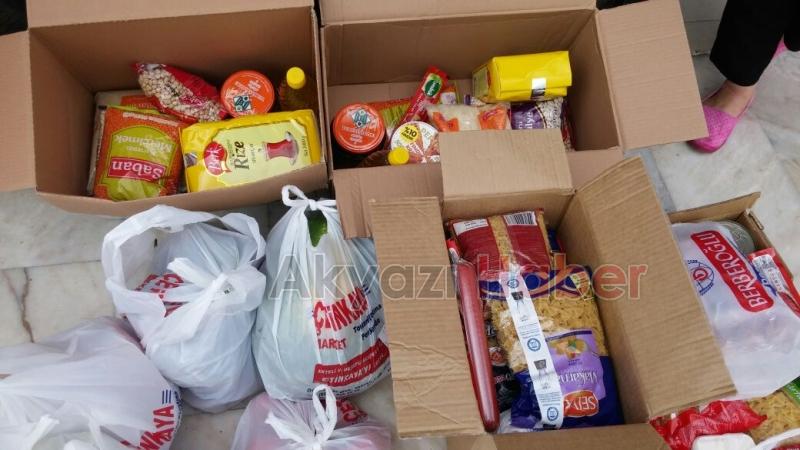  Minik Öğrenciler İhtiyaç Sahiplerine Ramazan Kumanyası Dağıttı