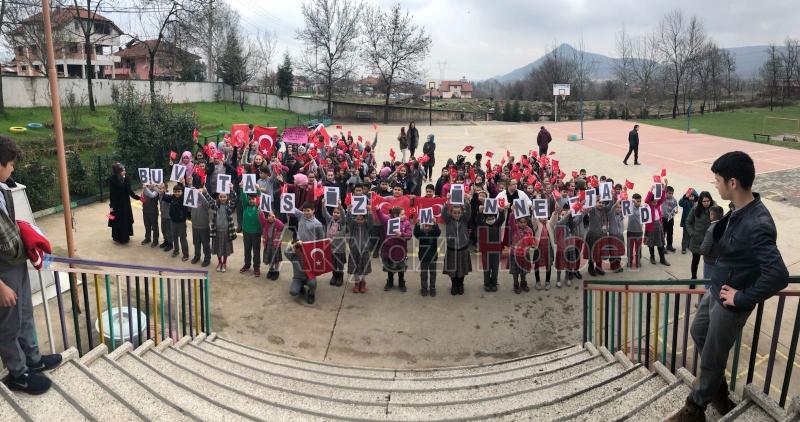 Minik Öğrenciler Mehmetçik'e Mektup Yazdı