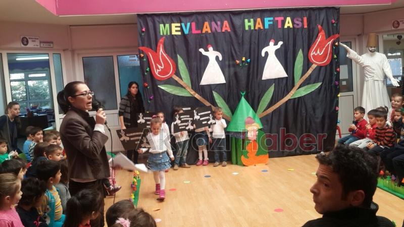 Miniklerden Mevlana Haftası Etkinliği