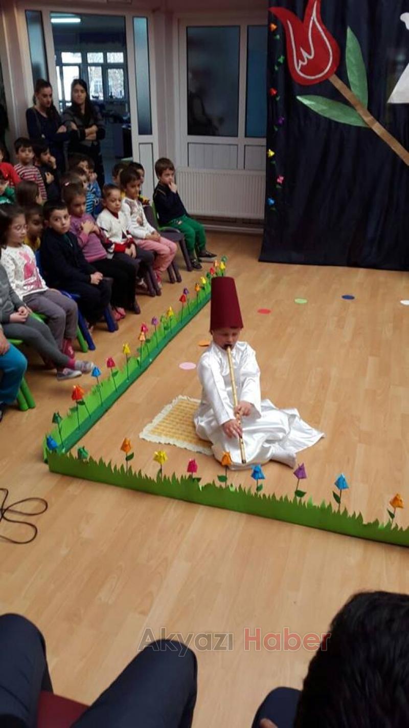 Miniklerden Mevlana Haftası Etkinliği