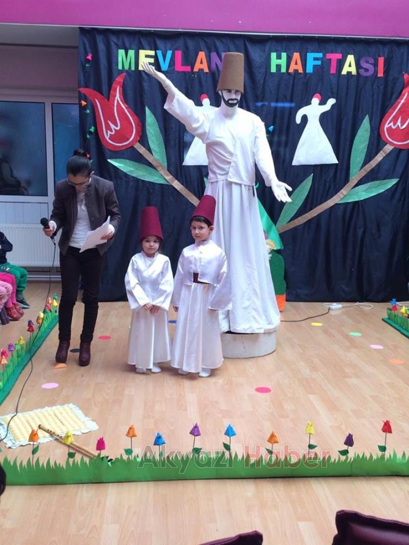 Miniklerden Mevlana Haftası Etkinliği