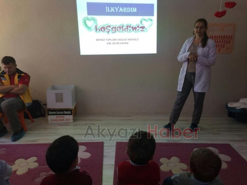 Miniklere İlk Yardım ve Afet Bilinçlendirme Eğitimi