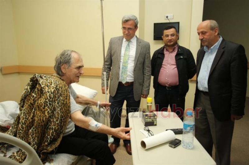 MİRAÇ KANDİLİNDE HASTA ZİYARETİ 