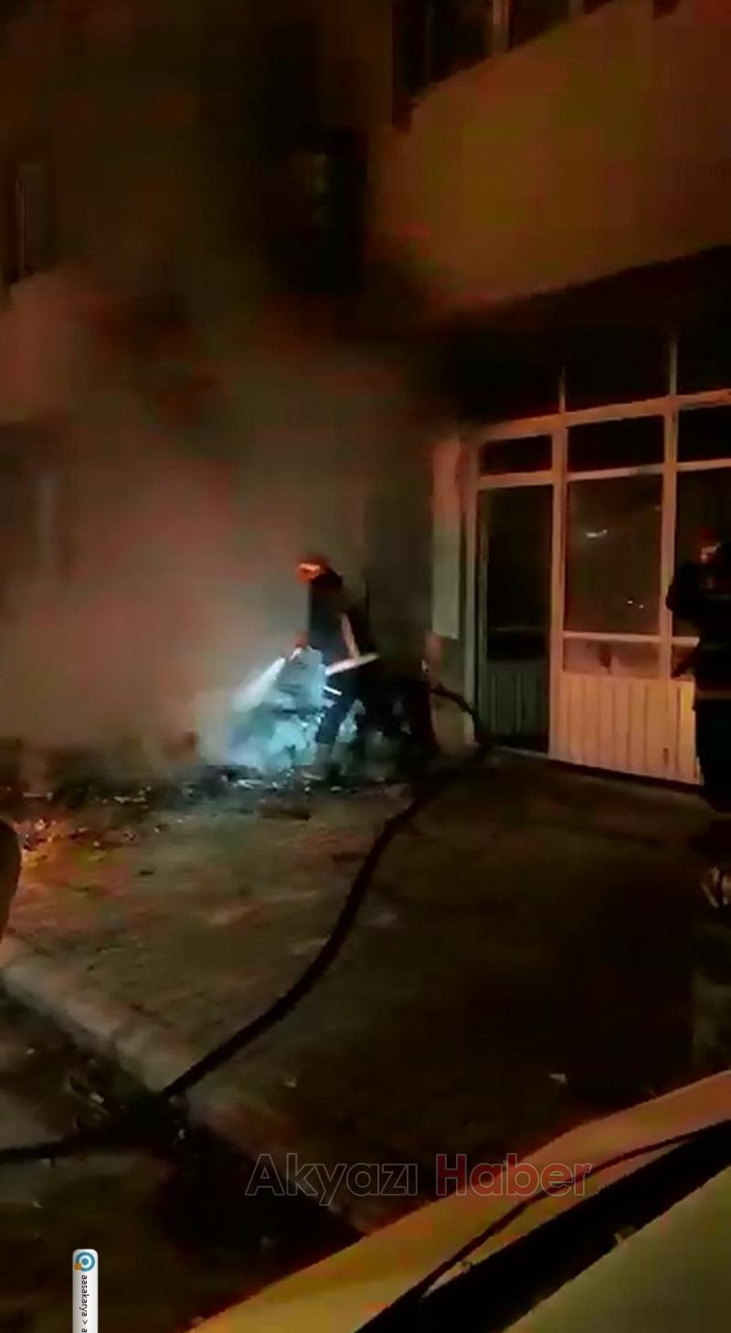 Mobilya İmalathanesinde Çıkan Yangın Korkuttu