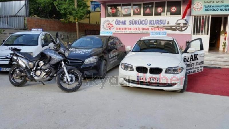MOTORSİKLET SEVDALILARI MÜJDE  A SINIFI SÜRÜCÜ BELGESİ AKYAZIDA VERİLİYOR