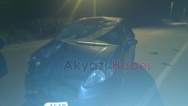 Motosiklet İle Otomobil Çarpıştı 1 Ölü
