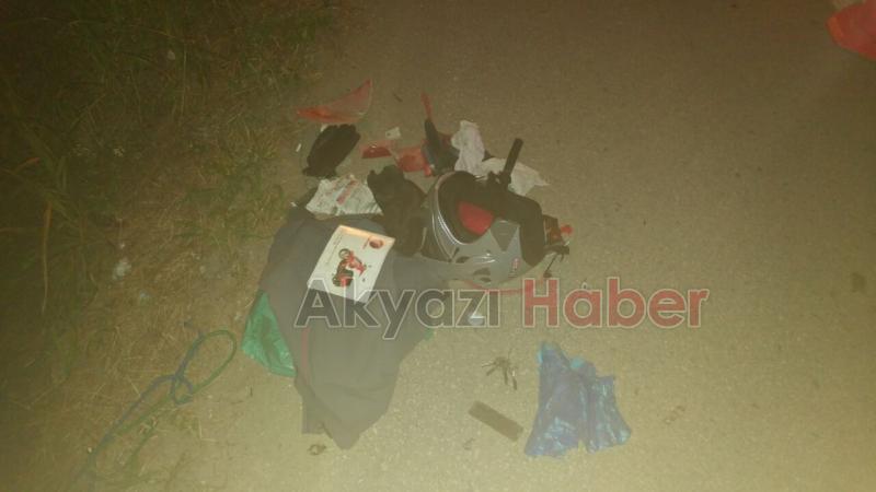 Motosiklet İle Otomobil Çarpıştı 1 Ölü