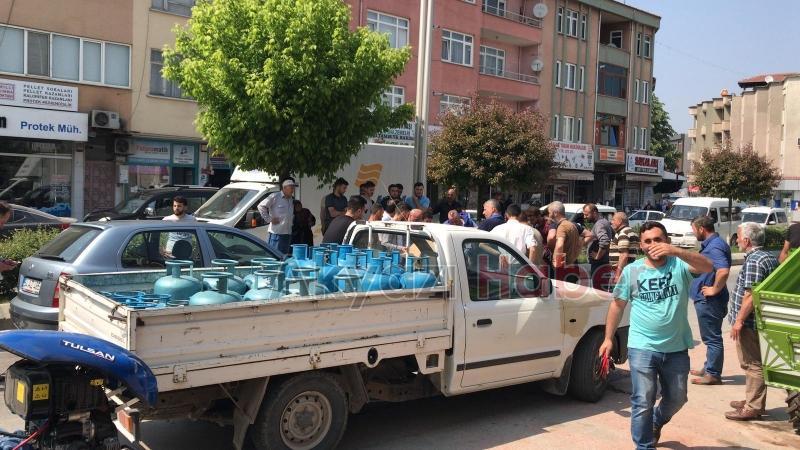 Motosiklet Pikaba Çarptı