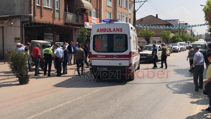 Motosiklet Pikaba Çarptı