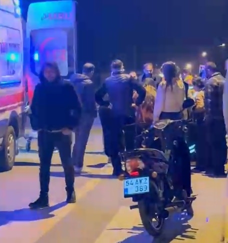 Motosiklet sürücüsü kazada ağır yaralandı