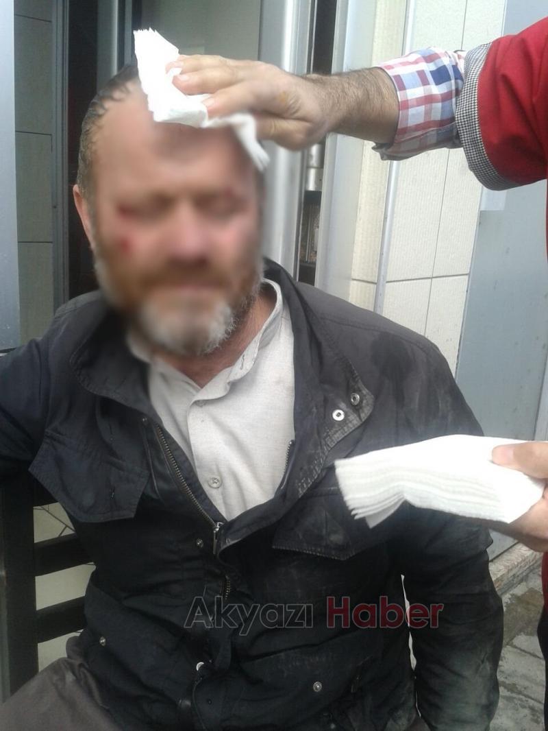 Motosiklet Sürücüsü Kontrolünü Kaybetti