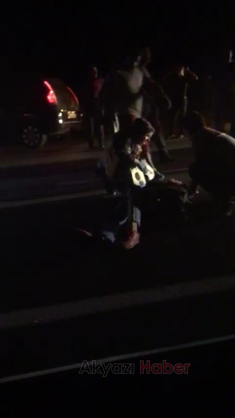 Motosikletler çarpıştı 1'i ağır 2 yaralı