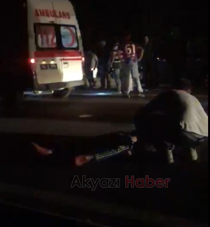 Motosikletler çarpıştı 1'i ağır 2 yaralı