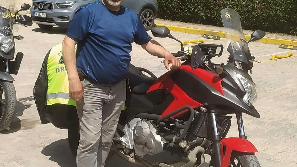 Motosikletli ölmüştü, feci kaza kamerada