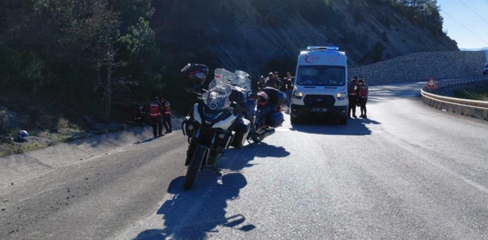 Motosikletlilerin gezisi kötü bitti