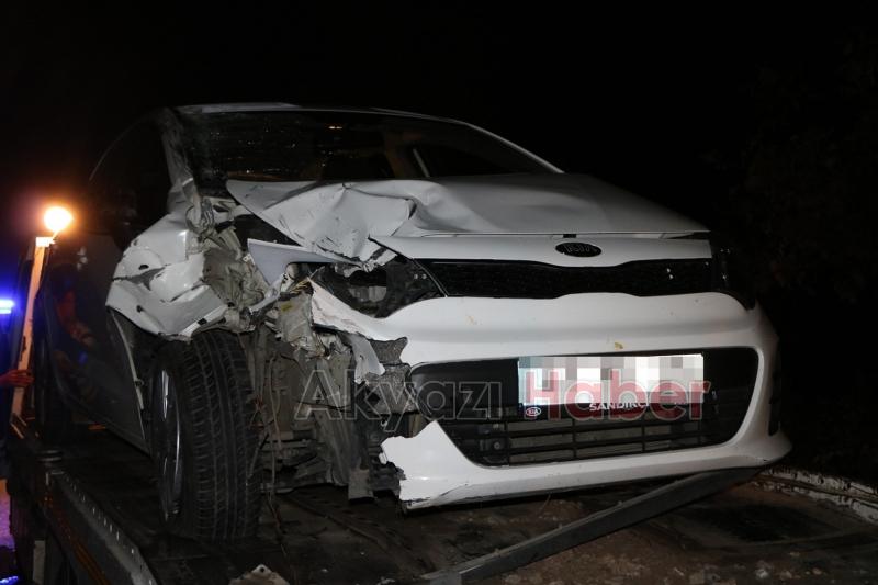 Motosikletlinin feci ölümü