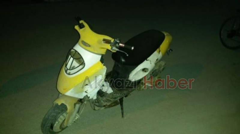 Motosikletten Düşen Genç Yaralandı