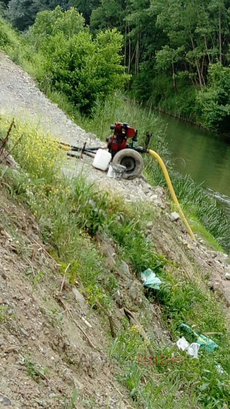 Mudurnu Çayı Kenarı Kimyasal Atıklarla Dolu