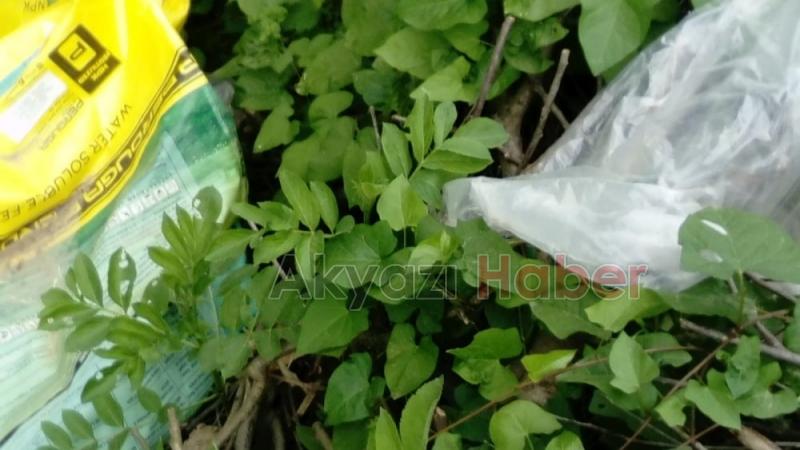 Mudurnu Çayı Kenarı Kimyasal Atıklarla Dolu