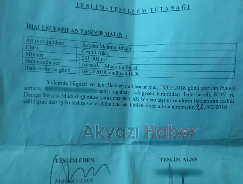 MUDURNU DERE YATAĞINDA BÜYÜYEN AĞAÇLAR KESİLİYOR